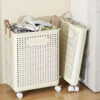 Collapsible Laundry Basket With Handle Premium Quality - Image 7