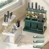 Utensil Drying Rack Detachable Cutlery Holder - Image 6