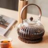 Heat Resistant Japanese Style Glass Teapot - Image 7