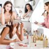 Multifunctional Desktop Rotating Cosmetics Organizer - Image 5