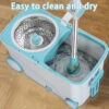Premium Quality Spin Mop Bucket With Wheels - Image 4
