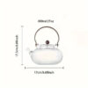 Heat Resistant Japanese Style Glass Teapot - Image 10