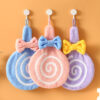 Candy Lollipop Shape Hand Cleaning Towel - Image 2