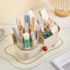 Multifunctional Desktop Rotating Cosmetics Organizer - Image 3