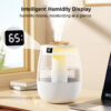USB Dual Nozzle Silent Digital Humidifier - Image 2