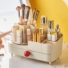 Multifunctional Desktop Rotating Cosmetics Organizer - Image 2