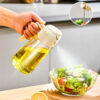 2 In 1 Oil Spray Glass Jug - 450ML