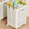 Collapsible Laundry Basket With Handle Premium Quality - Image 8