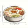 Portable Rotating Snack Tray With Lid - Image 10