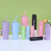 3Pcs Bottle Set With Straw - Image 6