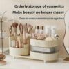 360° Rotating Multiple Compartments Makeup Storage Box - Image 5