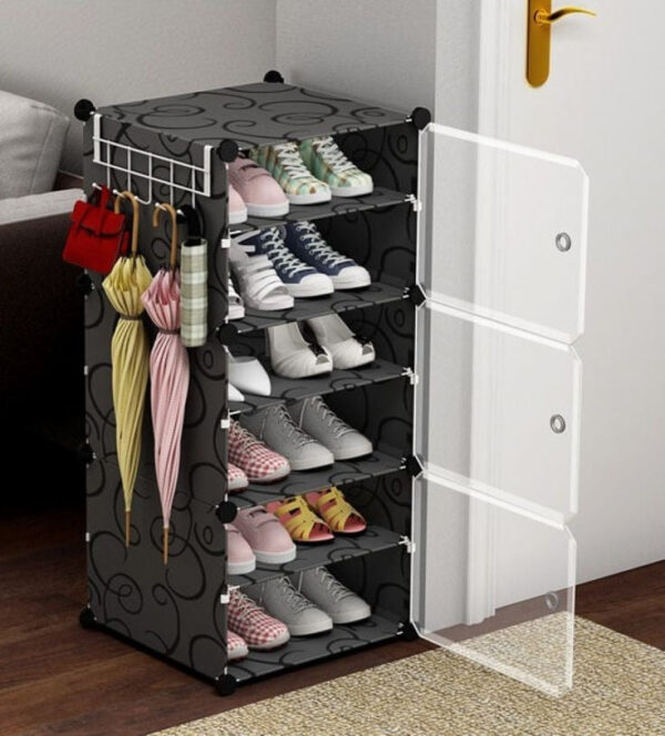 Attachable Cube Cabinets & Shoes Rack - Image 10