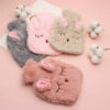 Cute Animal Fluffy Hot Water Bag - Image 3