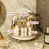 360 Rotating Desktop Make Up Holder Display Stand - Image 4