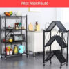 Foldable Kitchen Trolley Premium Quality - Image 3