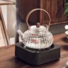 Heat Resistant Japanese Style Glass Teapot - Image 8
