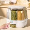 360° Rotating Grain And Cereal Dispenser - Image 6