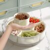 Portable Rotating Snack Tray With Lid - Image 6