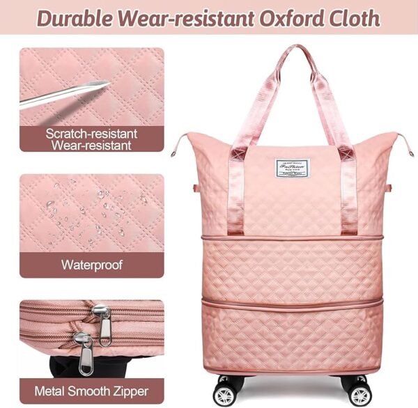 Travel trolley luggage bag - Image 3