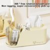 Multifunctional Modern Decorative Tissue Box And Pen Holder - Image 5