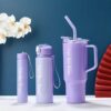 3Pcs Bottle Set With Straw - Image 2