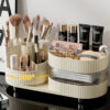 360° Rotating Multiple Compartments Makeup Storage Box - Image 7