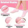 Silicone Spa Moisturizing Gel Socks - Image 8