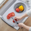 2 in 1 Over The Sink Cutting Board - Image 9