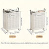 Collapsible Laundry Basket With Handle Premium Quality - Image 10
