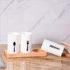 3pcs Drain Chopsticks Holder With Tray - Image 6