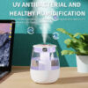 USB Dual Nozzle Silent Digital Humidifier - Image 7