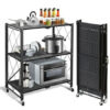 Foldable Kitchen Trolley Premium Quality - Image 4