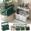 Utensil Drying Rack Detachable Cutlery Holder - Image 9