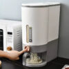 Luxury Grain Rice Storage Barrel Airtight Food Container - Image 7