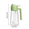 2 In 1 Oil Spray Glass Jug - 450ML - Image 10