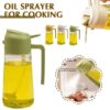 2 In 1 Oil Spray Glass Jug - 450ML - Image 8