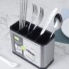 Stainless Steel Cutlery Holder - Image 3