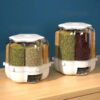 360° Rotating Grain And Cereal Dispenser - Image 9