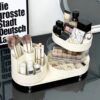 360° Rotating Multiple Compartments Makeup Storage Box - Image 9