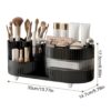 360° Rotating Multiple Compartments Makeup Storage Box - Image 10