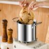 3.5 L Deep Frying Pot With Glass Lid - Image 4