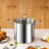 3.5 L Deep Frying Pot With Glass Lid - Image 5