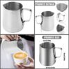 Stainless Steel Milk Frothing Pitcher - Image 10