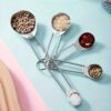 5Pcs Stainless Steel Measuring Spoon - Image 9