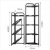 Foldable Corner Shelf with Tripod Base - Image 14
