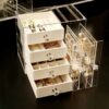 Multipurpose Acrylic 4 + 2 Drawers Organizer - Image 6