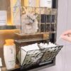 Acrylic wall mounted glam organizer - Image 4