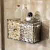 Acrylic wall mounted glam organizer