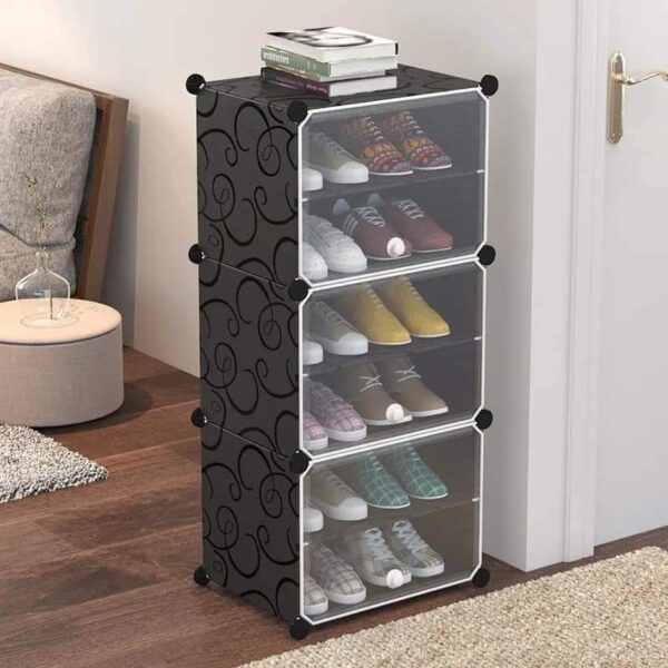 Attachable Cube Cabinets & Shoes Rack - Image 3