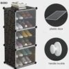 Attachable Cube Cabinets & Shoes Rack - Image 4
